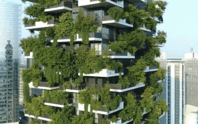 spotlight: lush city living in the vertical forest, italy